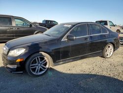 Mercedes-Benz C 250 salvage cars for sale: 2013 Mercedes-Benz C 250