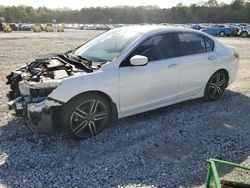 Honda Accord Sport salvage cars for sale: 2016 Honda Accord Sport