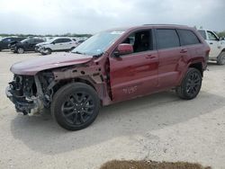 Salvage cars for sale at San Antonio, TX auction: 2021 Jeep Grand Cherokee Laredo