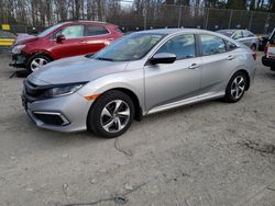 Honda salvage cars for sale: 2019 Honda Civic LX