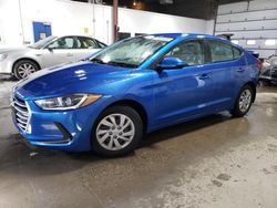 Salvage cars for sale at Blaine, MN auction: 2017 Hyundai Elantra SE