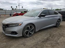 Honda Accord Sport salvage cars for sale: 2021 Honda Accord Sport