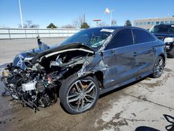 Salvage cars for sale at Littleton, CO auction: 2016 Audi S3 Premium Plus