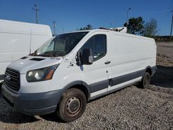 Salvage trucks for sale at Gaston, SC auction: 2015 Ford Transit T-350