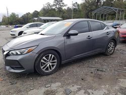 Salvage cars for sale at auction: 2021 Nissan Sentra S