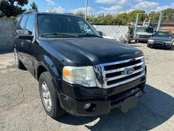 Ford Expedition salvage cars for sale: 2008 Ford Expedition XLT