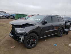 Salvage cars for sale at Brighton, CO auction: 2021 Dodge Durango GT