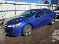 Toyota salvage cars for sale: 2016 Toyota Camry LE