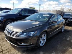 Salvage cars for sale at Chicago Heights, IL auction: 2013 Volkswagen CC Luxury