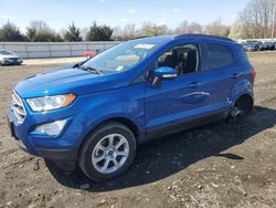 Vehiculos salvage en venta de Copart Windsor, NJ: 2022 Ford Ecosport SE