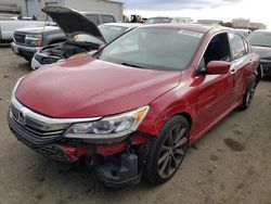 Salvage cars for sale at Martinez, CA auction: 2017 Honda Accord Sport Special Edition