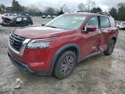 Salvage cars for sale at Madisonville, TN auction: 2022 Nissan Pathfinder SV