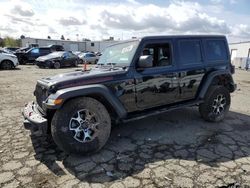 Salvage cars for sale from Copart Vallejo, CA: 2020 Jeep Wrangler Unlimited Rubicon