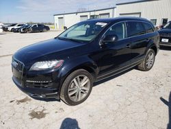 Salvage cars for sale from Copart Kansas City, KS: 2014 Audi Q7 Premium Plus