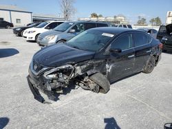 Salvage cars for sale at Tulsa, OK auction: 2018 Nissan Sentra S