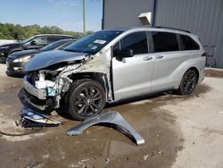 Toyota salvage cars for sale: 2022 Toyota Sienna XSE