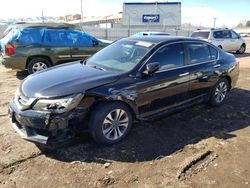 Salvage cars for sale at Colorado Springs, CO auction: 2013 Honda Accord LX