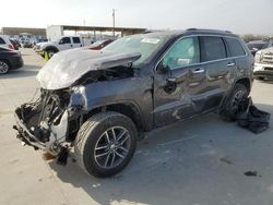 Salvage cars for sale at Grand Prairie, TX auction: 2017 Jeep Grand Cherokee Limited