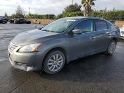 Salvage cars for sale from Copart San Martin, CA: 2015 Nissan Sentra S