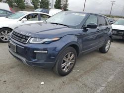 Salvage cars for sale from Copart Rancho Cucamonga, CA: 2018 Land Rover Range Rover Evoque SE