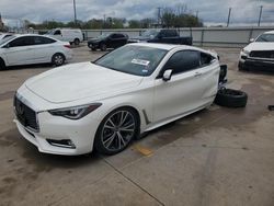 Salvage cars for sale at Wilmer, TX auction: 2022 Infiniti Q60 Luxe