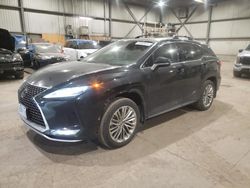 Salvage cars for sale from Copart Montreal Est, QC: 2022 Lexus RX 350 L Luxury