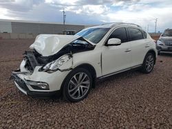 Salvage cars for sale at Phoenix, AZ auction: 2017 Infiniti QX50