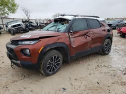 Salvage cars for sale at Haslet, TX auction: 2021 Chevrolet Trailblazer Active