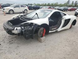 Salvage cars for sale from Copart Houston, TX: 2012 Mclaren Automotive MP4-12C