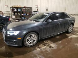 Audi salvage cars for sale: 2017 Audi A4 Prestige