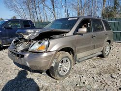 Honda Pilot salvage cars for sale: 2003 Honda Pilot EXL