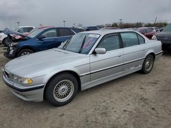 BMW 740 IL salvage cars for sale: 2001 BMW 740 IL