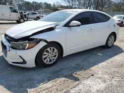 Vehiculos salvage en venta de Copart Fairburn, GA: 2017 Hyundai Elantra SE