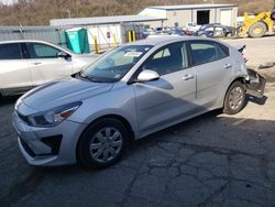 Salvage cars for sale from Copart West Mifflin, PA: 2021 KIA Rio LX