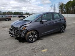 Salvage cars for sale at Dunn, NC auction: 2019 Honda FIT EX