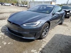 Salvage cars for sale from Copart Bridgeton, MO: 2021 Tesla Model S