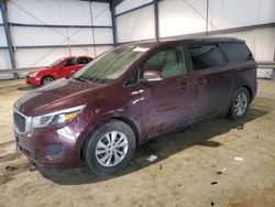 Flood-damaged cars for sale at auction: 2017 KIA Sedona LX