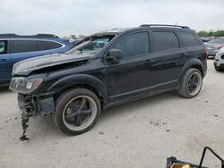 Salvage cars for sale at San Antonio, TX auction: 2018 Dodge Journey SE