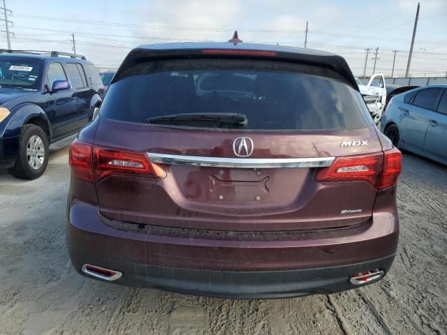 2014 Acura MDX Technology