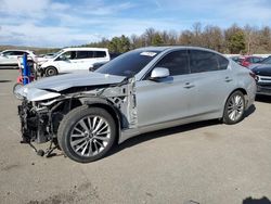 Infiniti Q50 Luxe Vehiculos salvage en venta: 2018 Infiniti Q50 Luxe