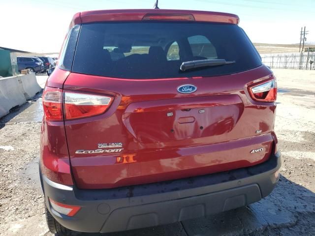 2020 Ford Ecosport SE