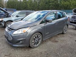 Salvage cars for sale from Copart Graham, WA: 2017 Ford C-MAX Titanium