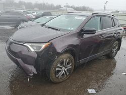 Salvage cars for sale from Copart Pennsburg, PA: 2017 Toyota Rav4 LE