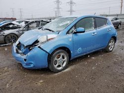 Nissan salvage cars for sale: 2011 Nissan Leaf SV