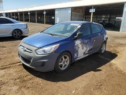 Salvage cars for sale at Phoenix, AZ auction: 2017 Hyundai Accent SE