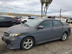 Salvage cars for sale from Copart Van Nuys, CA: 2012 Toyota Corolla Base