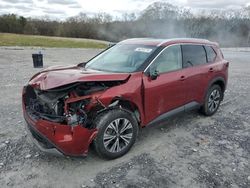 Salvage cars for sale at Cartersville, GA auction: 2021 Nissan Rogue SV