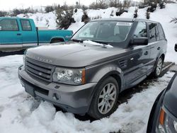 Land Rover salvage cars for sale: 2009 Land Rover Range Rover Sport HSE