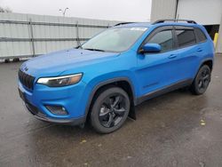 Jeep salvage cars for sale: 2020 Jeep Cherokee Latitude Plus