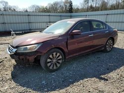 Salvage cars for sale at Augusta, GA auction: 2013 Honda Accord EX